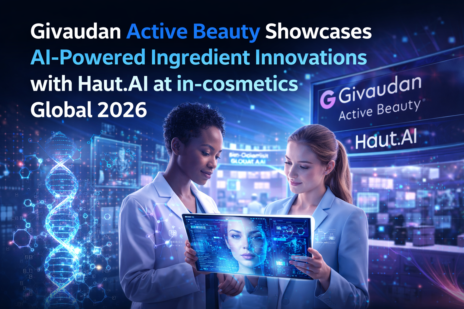 Givaudan Active Beauty Showcases AI-Powered Ingredient Innovations with Haut.AI at in-cosmetics Global 2026